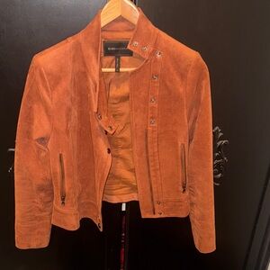 BCBGMaxAzria Suede Jacket